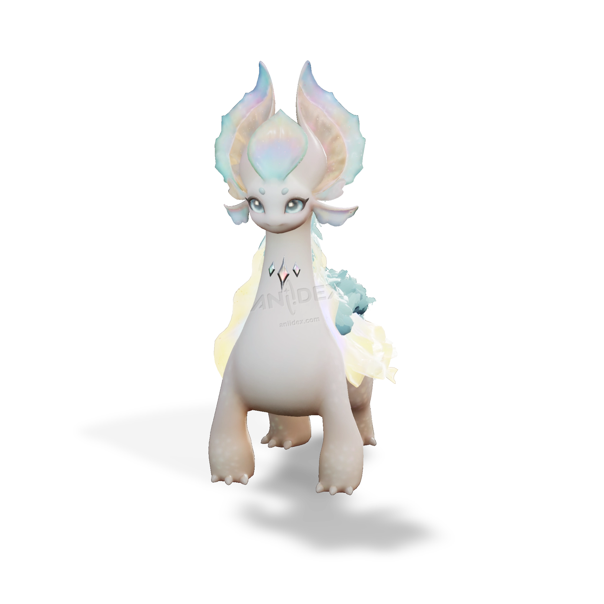 Gletschar in Prismana-Form